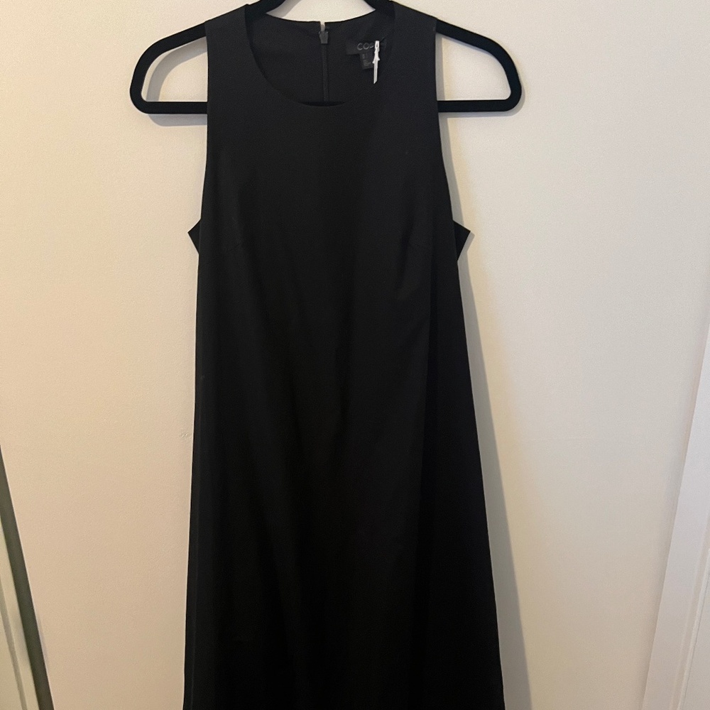 COS Black Midi Dress